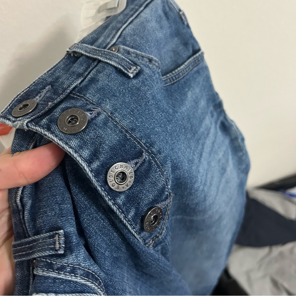 AG Anthropologie Stevie ankle button up jeans - Picture 4 of 6